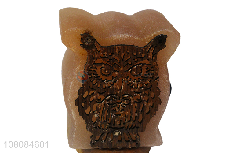 Wholesale owl stone lamp outdoor decoration craft lamp