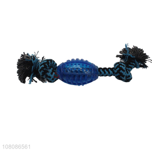 Popular products cotton rope pets dogs chew toys for training