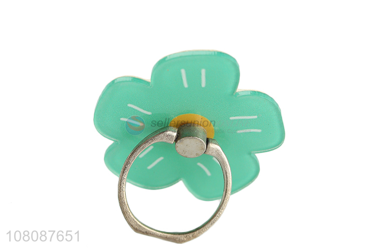 Best selling flower shape mobile phone ring holder grips