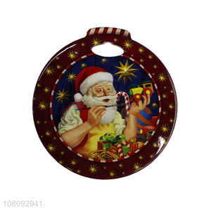 Recent desgin Christmas ceramic coaster pot holder placemat dining mat