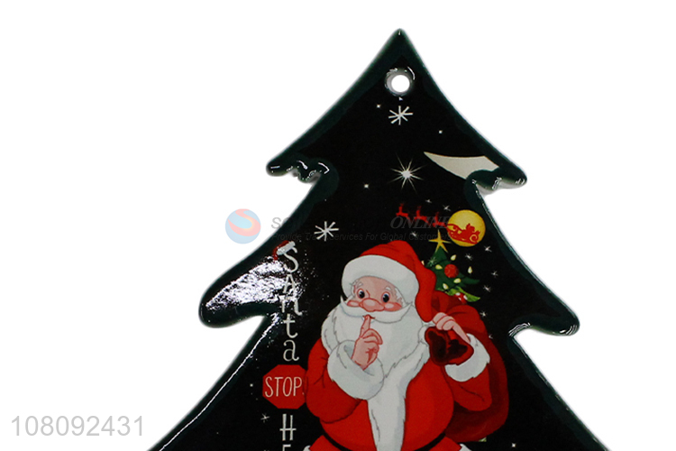 High quality Christmas ceramic coaster drinks coaster coffee cup mat
