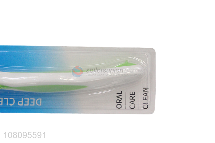 Factory supply durable soft adult toothbrush for tooth cleaning