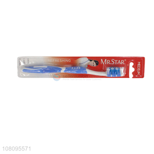 Popular products adult household travel toothbrush with plastic handle