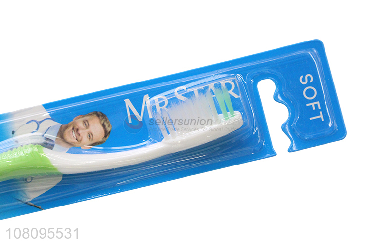 New product reusable soft toothbrush for tooth cleaning