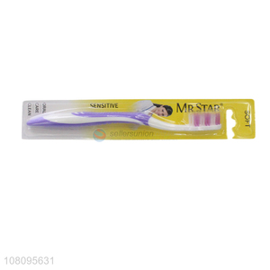 Good quality household adult tooth cleaning toothbrush for sale