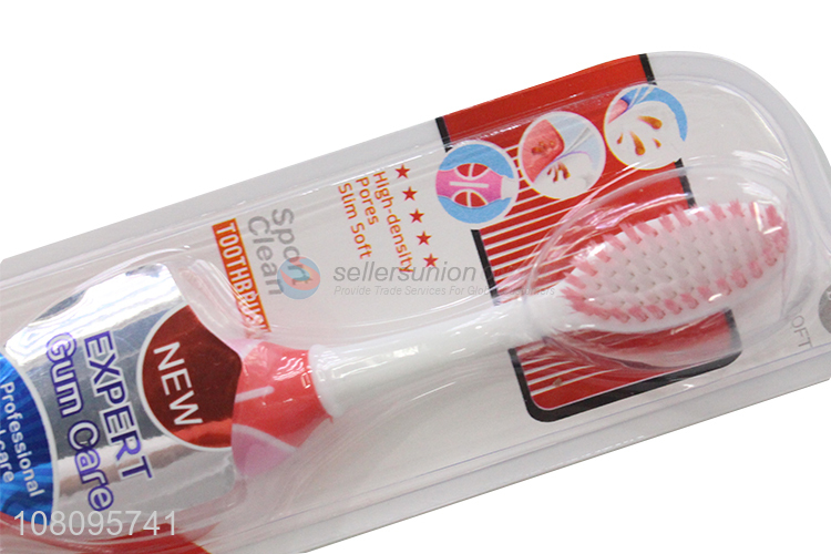 Best quality soft high-density adult toothbrush for sale