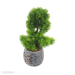 Fashion Simulation Potted Plant Artificial Bonsai For Garden Decoration