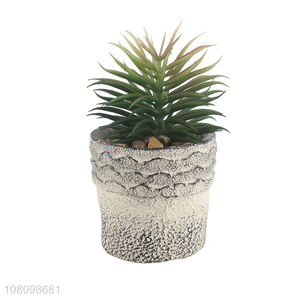 New Style Desktop Decorative Simulation Potted Plant Artificial Bonsai