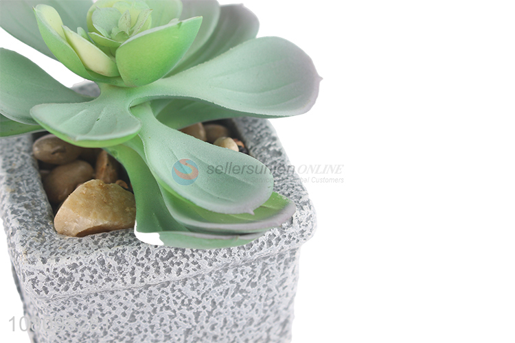 Custom Resin Flower Pot Simulation Potted Plant Artificial Bonsai