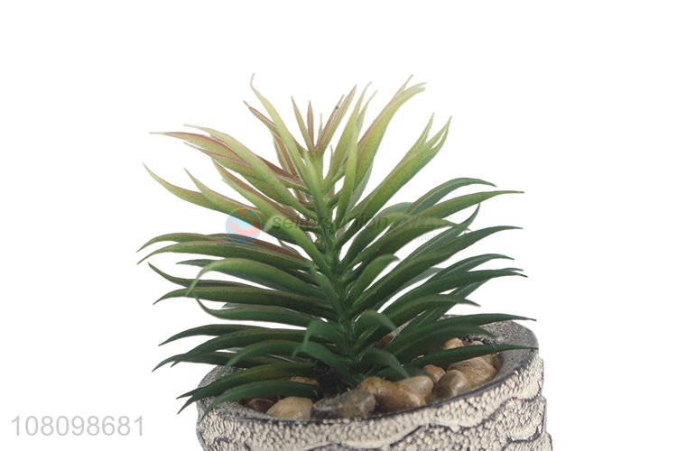 New Style Desktop Decorative Simulation Potted Plant Artificial Bonsai