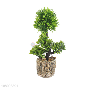 Popular Artificial Potted Plant Simulation Bonsai Tree Wholesale