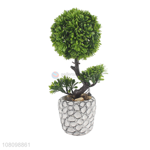 Low Price Artificial Potted Plant Simulation Tree Bonsai