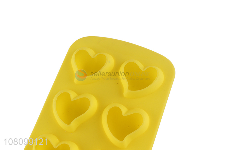 Best Selling Heart Shape Silicon Ice Cube Tray Ice Mold