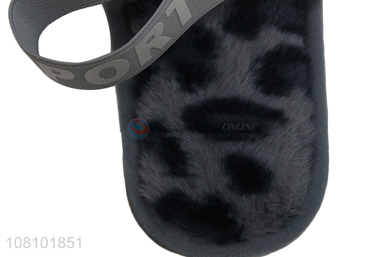 Top selling fashion warm ladies slippers with high quality