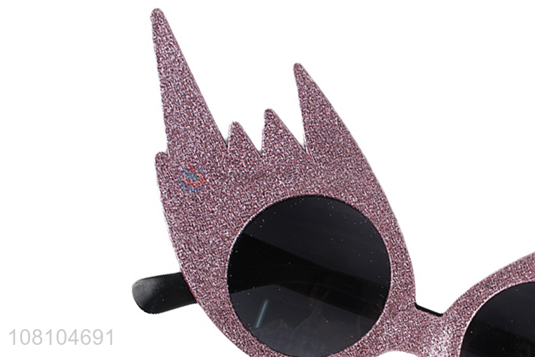 New arrival glitter owl wing party glasses costume ball sunglasses