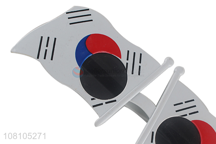 New hot sale korean flag party glasses sunglasses novelty eyewear