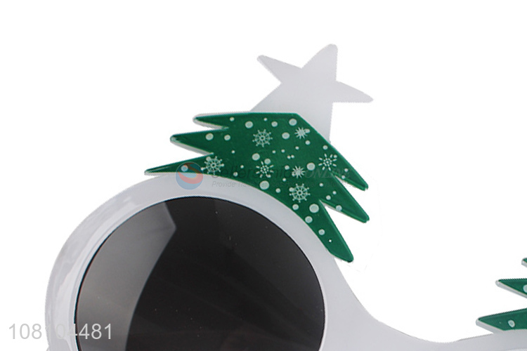 Yiwu market creative Christmas tree party sunglasses costume supplies