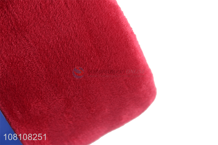 Good selling red berber fleece blanket with top quality