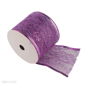 Exquisite Glitter Ribbon For Christmas And Gift Wrapping