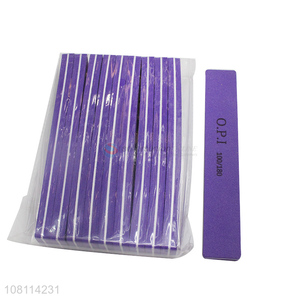 Hot items purple reusable nail file for nail beauty