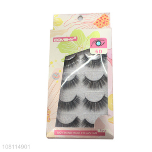 Most popular handmade long lasting women false eyelashes