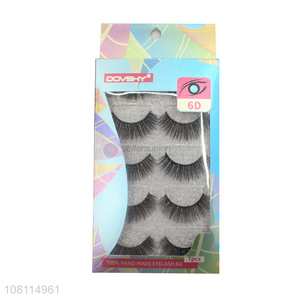 Yiwu wholesale long lasting girls makeup false eyelashes