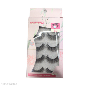 Factory price decorative fluffy false eyelashes for sale