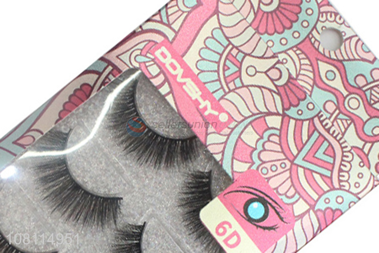 Hot products natural handmade false eyelashes for makeup