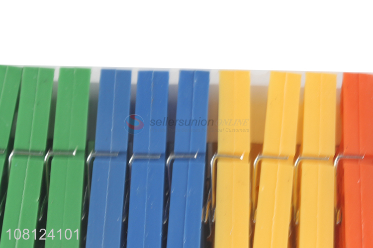 New Design Colorful Clothes Pegs Plastic Clothespin