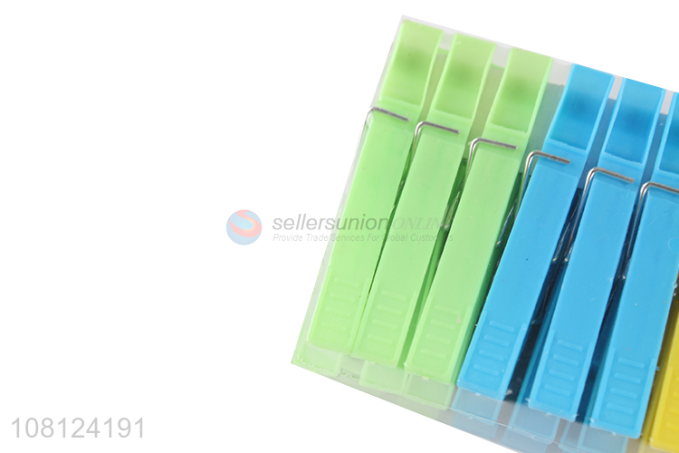 High Quality Plastic Clothespin Colorful Clothes Pegs Set