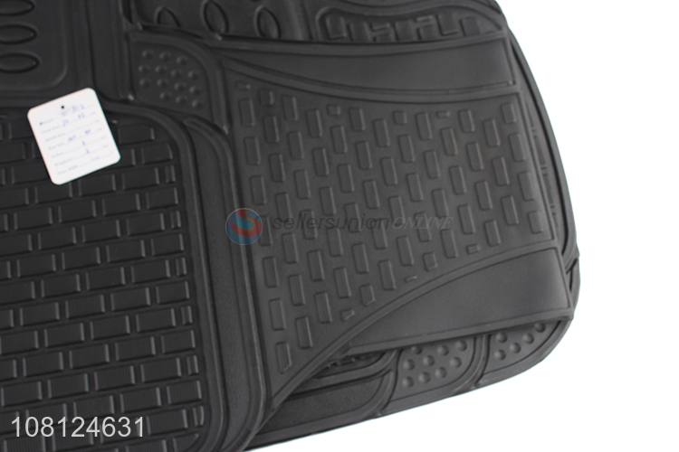 Good Price 3 Pieces Pvc Car Mat Anti-Slip Car Floor Mat