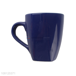 Yiwu market simple ceramic coffee mug promotional gifts