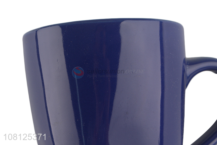 Yiwu market simple ceramic coffee mug promotional gifts