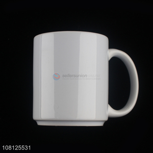 Wholesale custom logo ceramic mugs drinking cup with handle