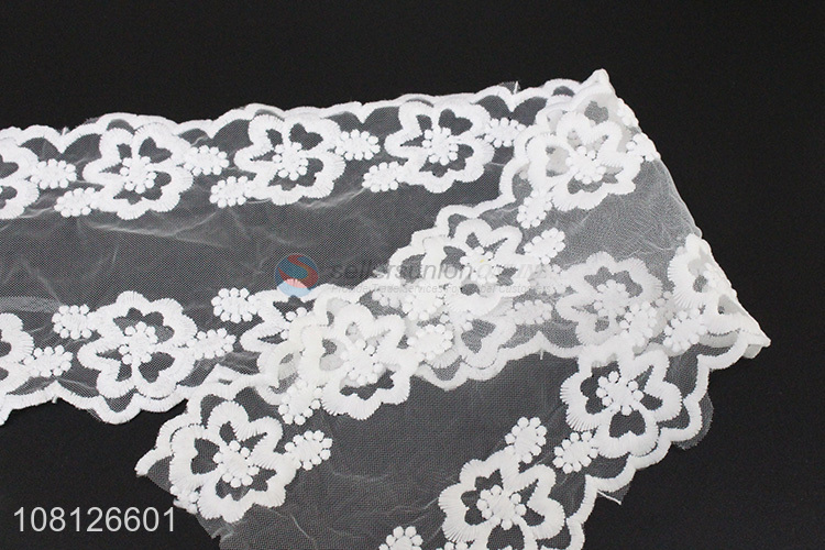 China factory decorative clothing polyester lace trim