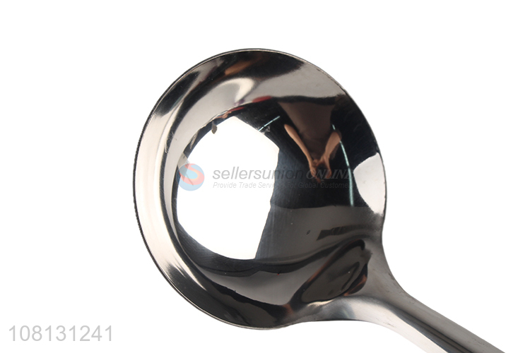 Newest Stainless Steel Soup Ladle With Non-Slip Handle