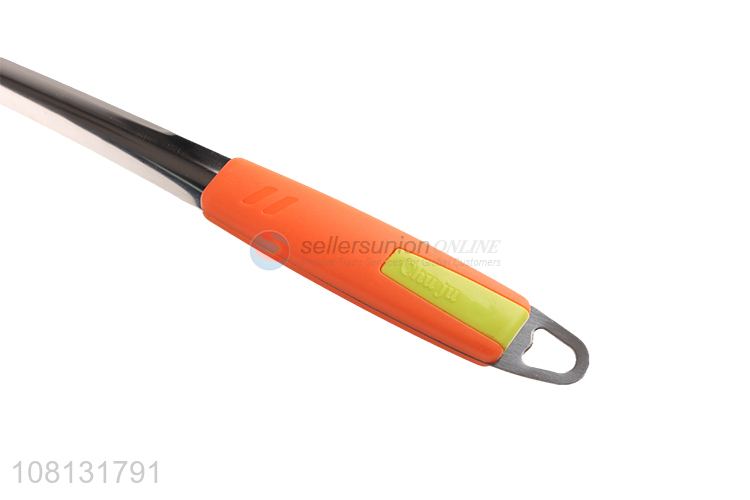 High Quality Stainless Steel Leakage Shovel With Soft Handle