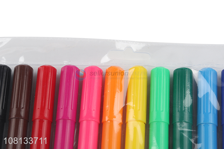 Factory supply non-toxic safety watercolors pen for drawing