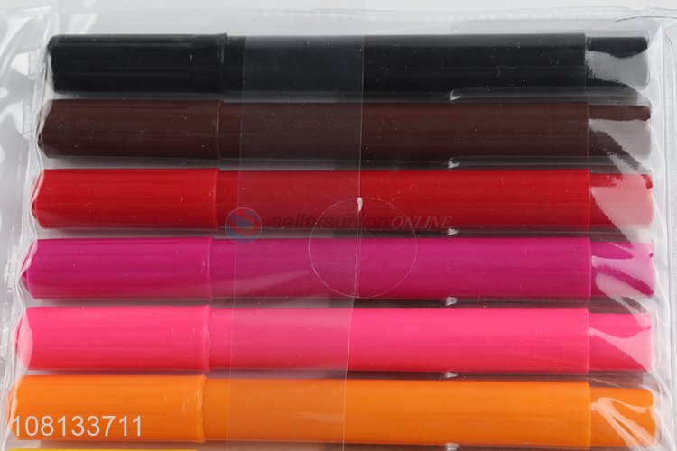 Factory supply non-toxic safety watercolors pen for drawing
