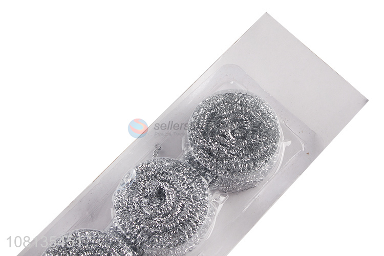 Hot sale galvanized iron kitchen cleaning ball dishes scrubber