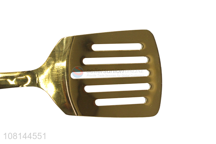 New arrival stainless steel slotted spatula for kitchen