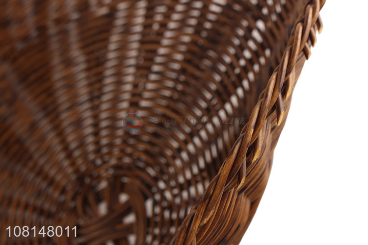 Wholesale table decoration plastic rattran table mat woven placemat
