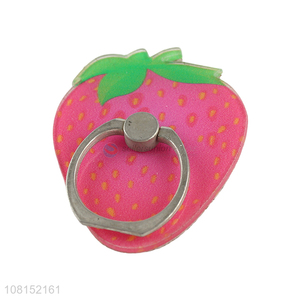 Yiwu supplier creative strawberry mobile phone holder