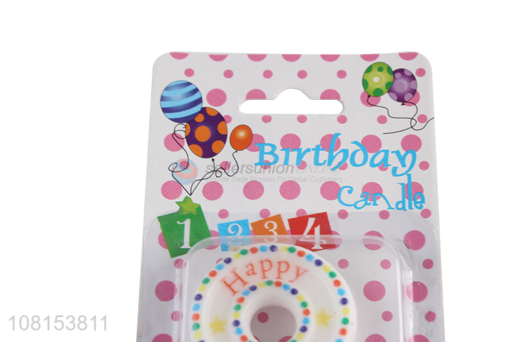 Low price number 8 birthday party candles numeral cake candles