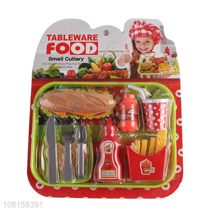 Recent design pretend play kitchen toys fake food