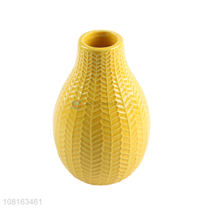 High quality glazed ceramic vases for home tabletop decoration