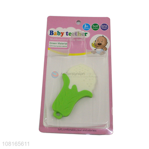 Low price comfortable silicone <em>baby</em> supplies <em>baby</em> <em>teether</em>