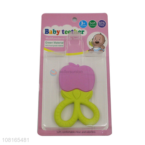 New products food grade silicone <em>baby</em> <em>teether</em> toys <em>baby</em> supplies