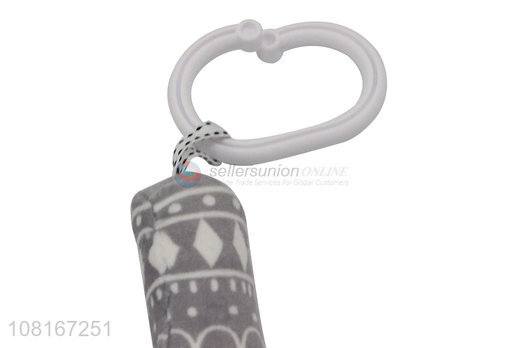 Good wholesale price gray cute bear rattle toy baby teether