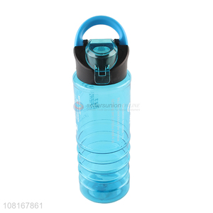 Promotional Plastic Water Bottle With Handle For Adults